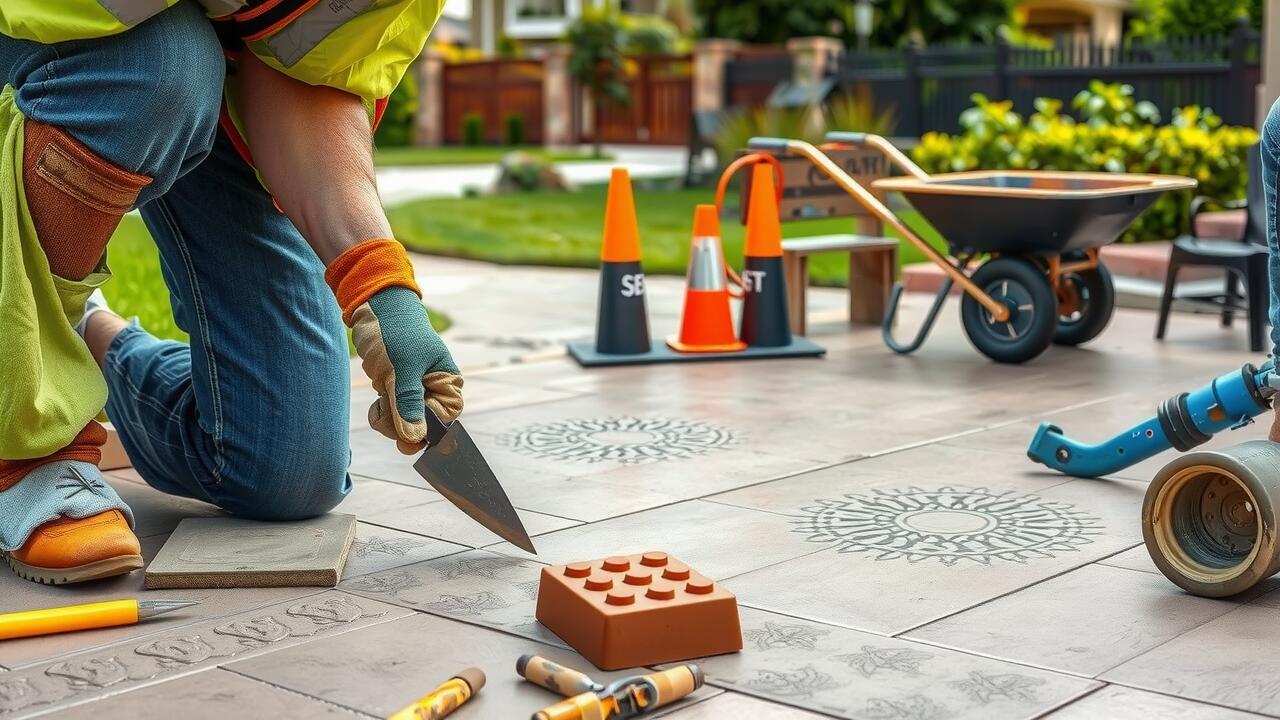 What is the downside of stamped concrete?